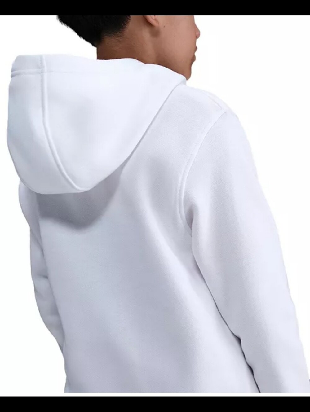 Nike SEALED! NWT! Big Kids Sportswear Club Fleece Chenille Logo Hoodie. Sz XL. - Picture 4 of 10